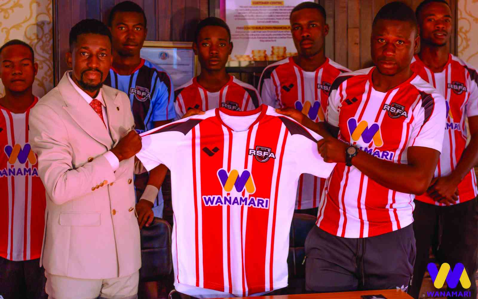 Wanamari backs Real Saints in youth football boost