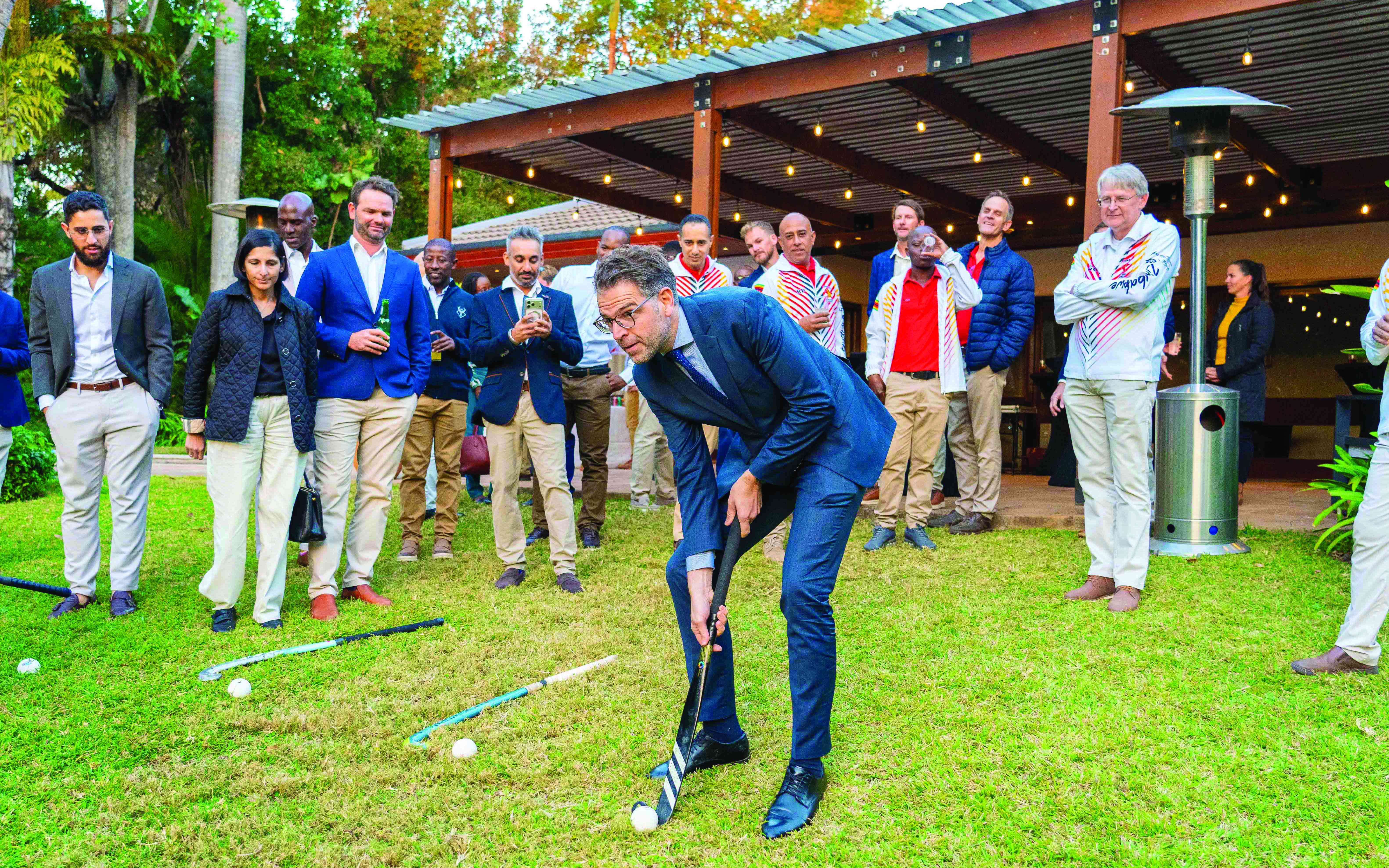 Dutch ambassador backs Zim teams ahead of World Masters Hockey World Cup