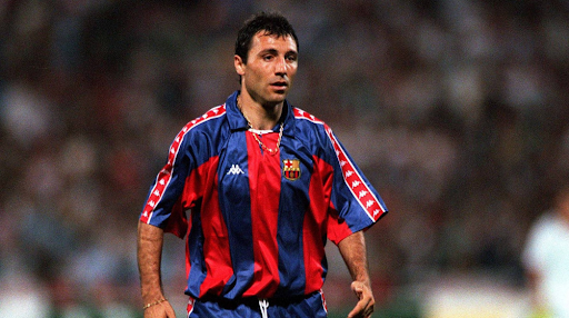 Download Legendary Bulgarian footballer, Hristo Stoichkov, in