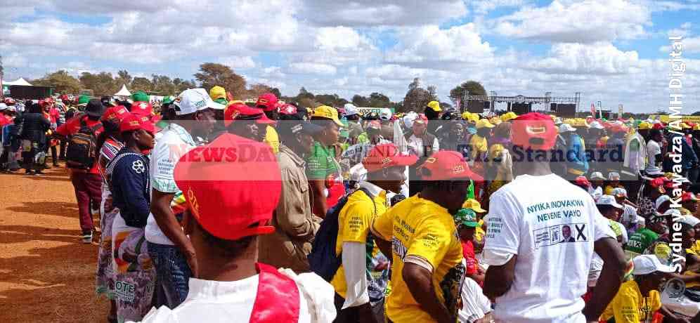 Thousands Bussed To Mnangagwa Rally The Standard 8273